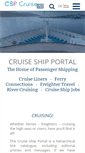 Mobile Screenshot of cruiseshipportal.com